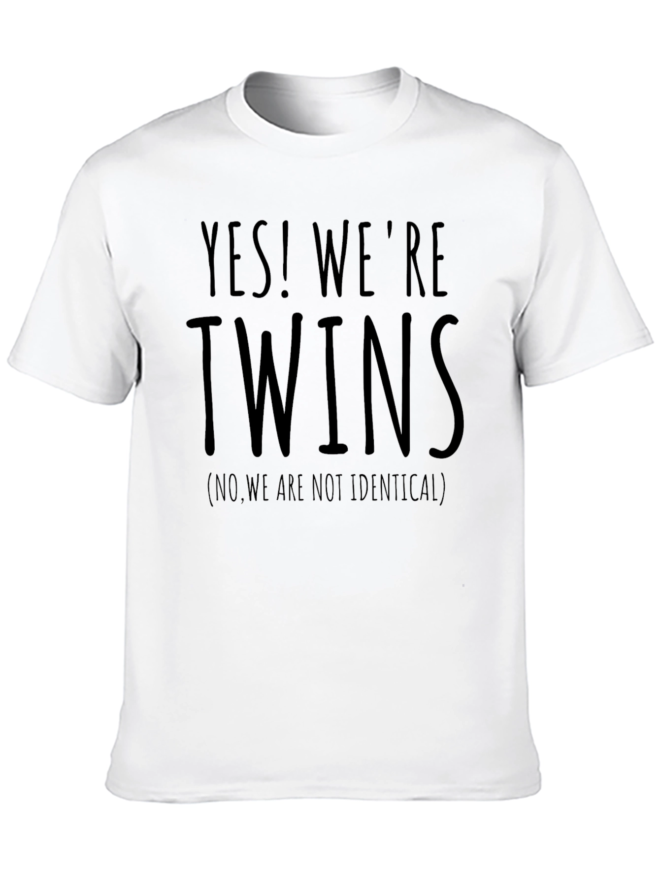 Yes! Were Twins Funny Sibling T-Shirt