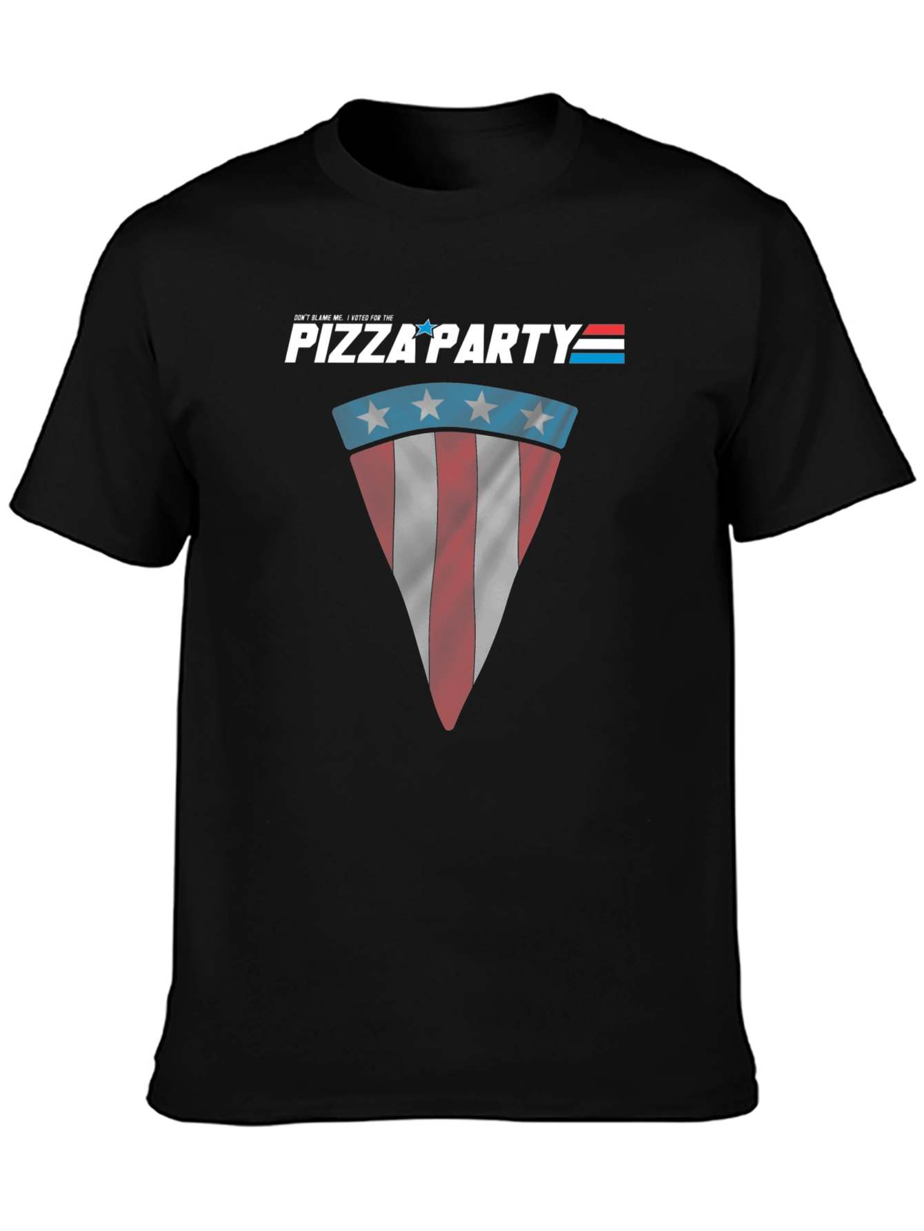 Pizza Party Patriotic Graphic T-Shirt