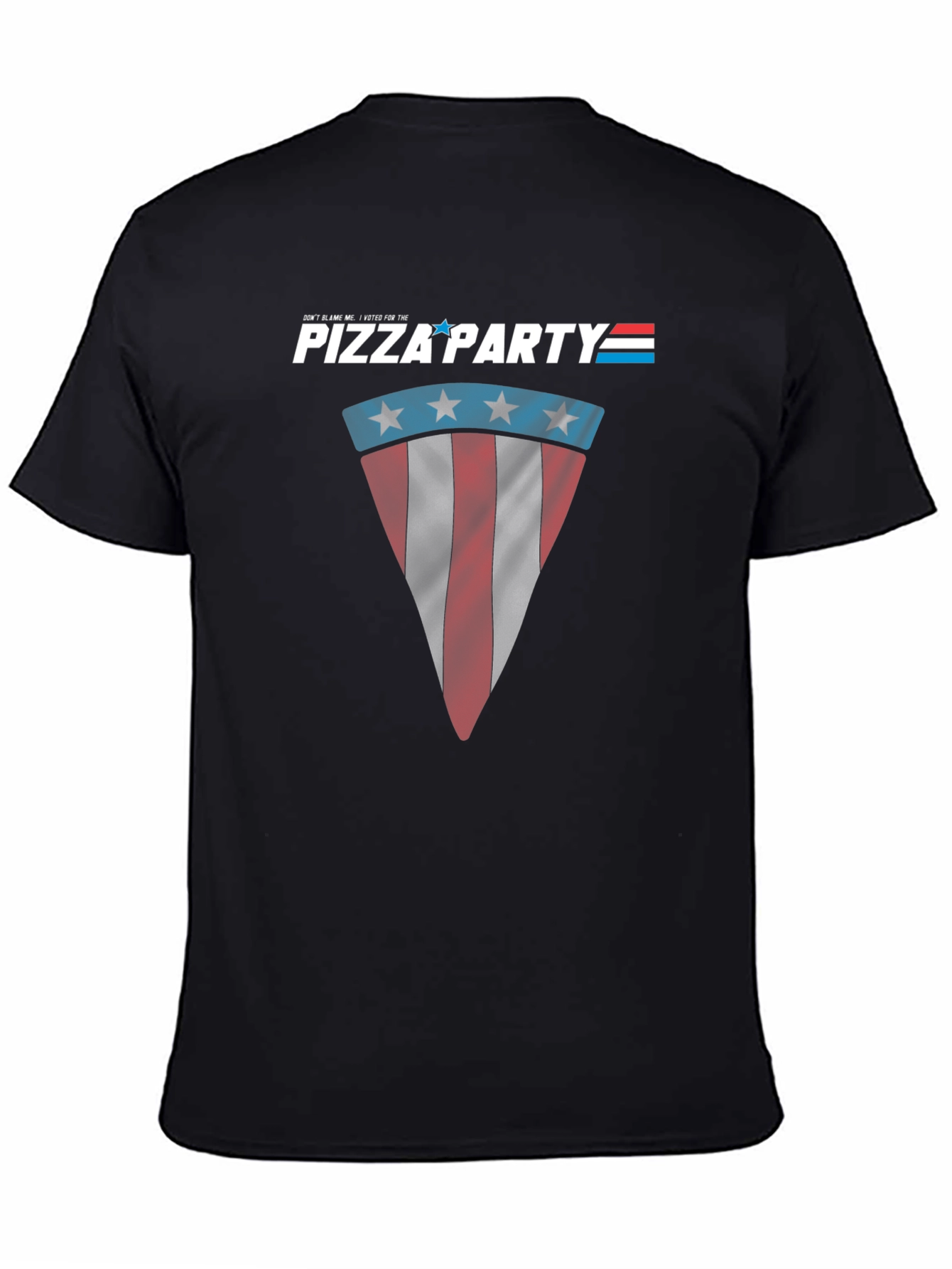 Pizza Party Patriotic Graphic T-Shirt