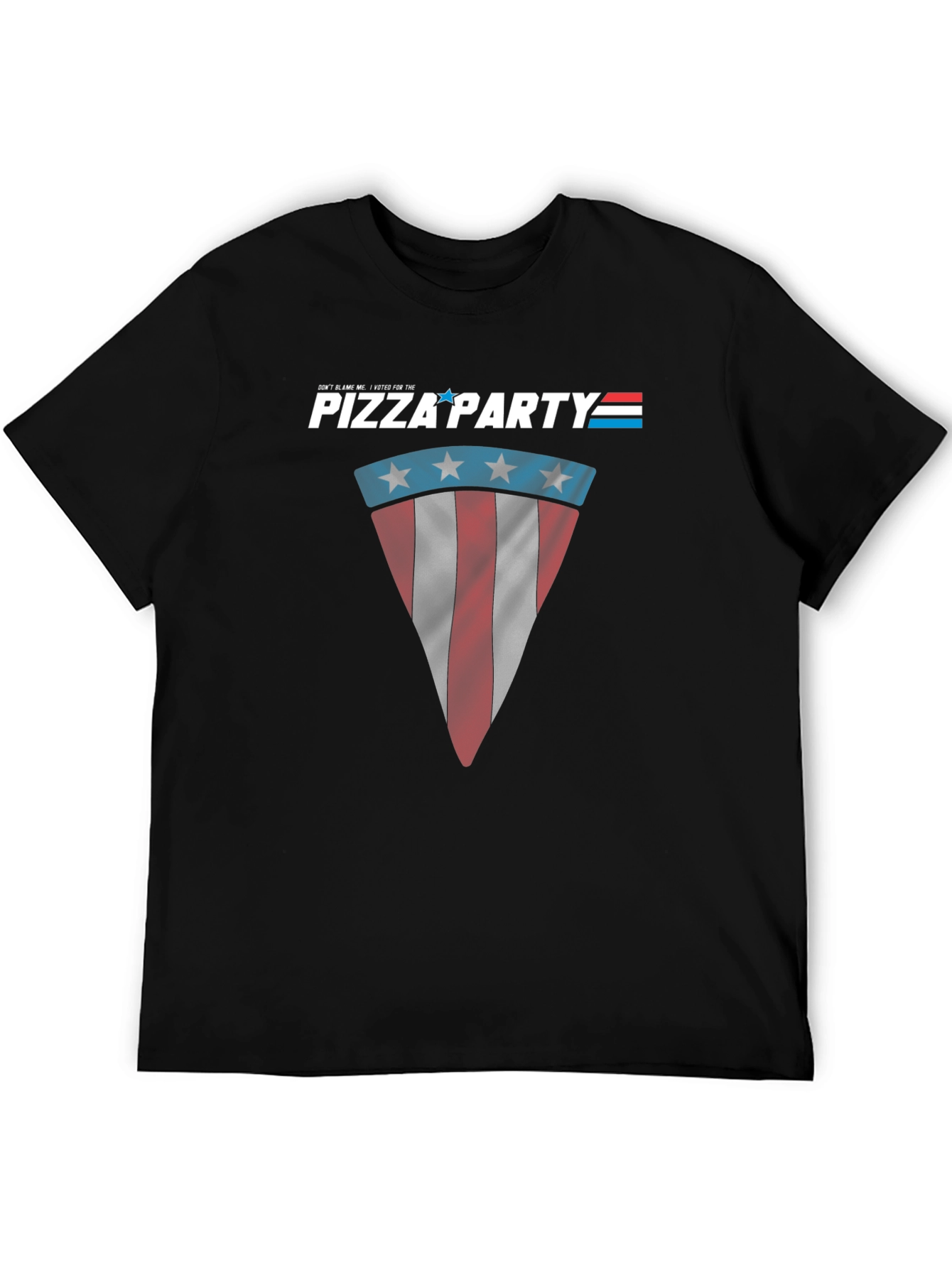 Pizza Party Patriotic Graphic T-Shirt
