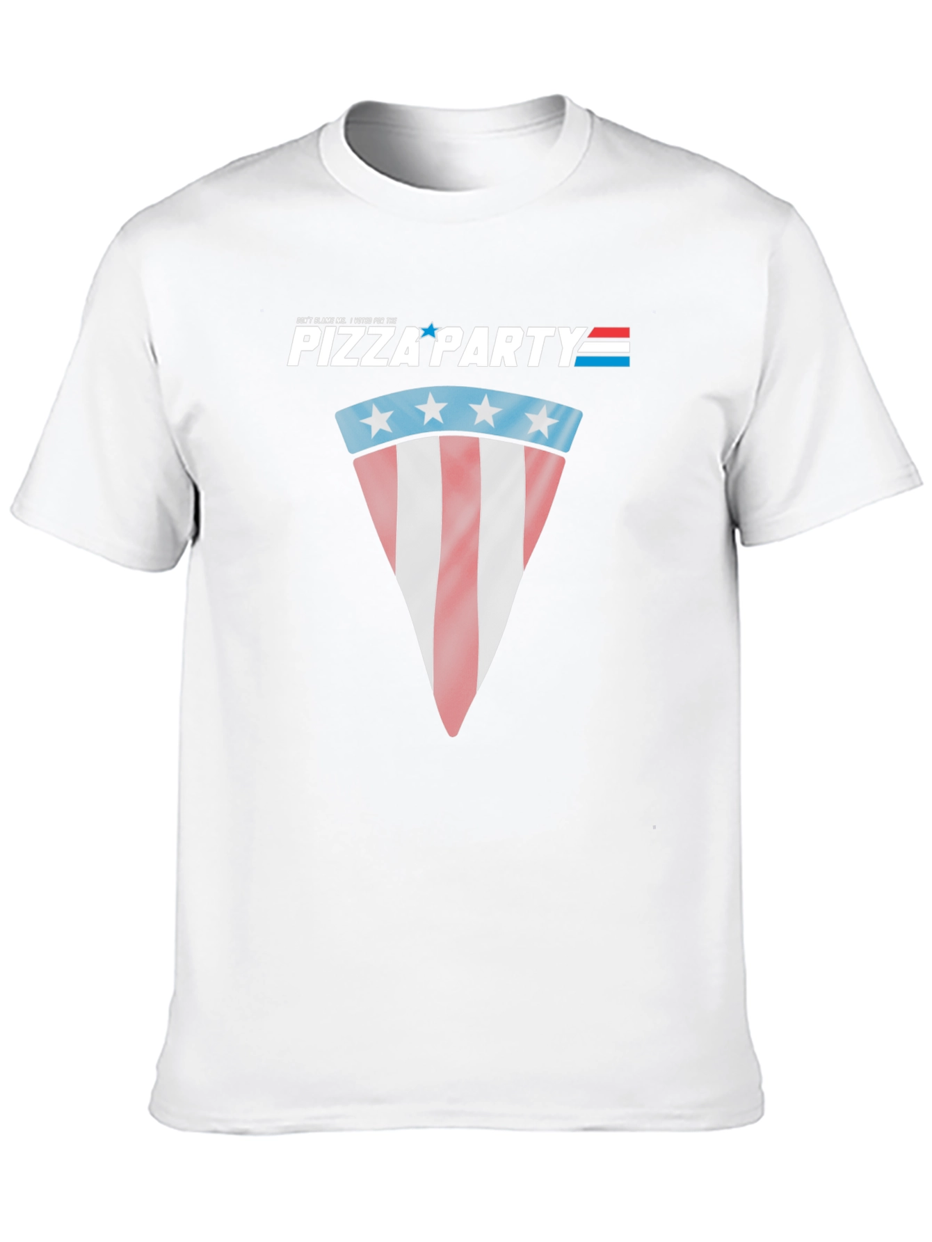 Pizza Party Patriotic Graphic T-Shirt