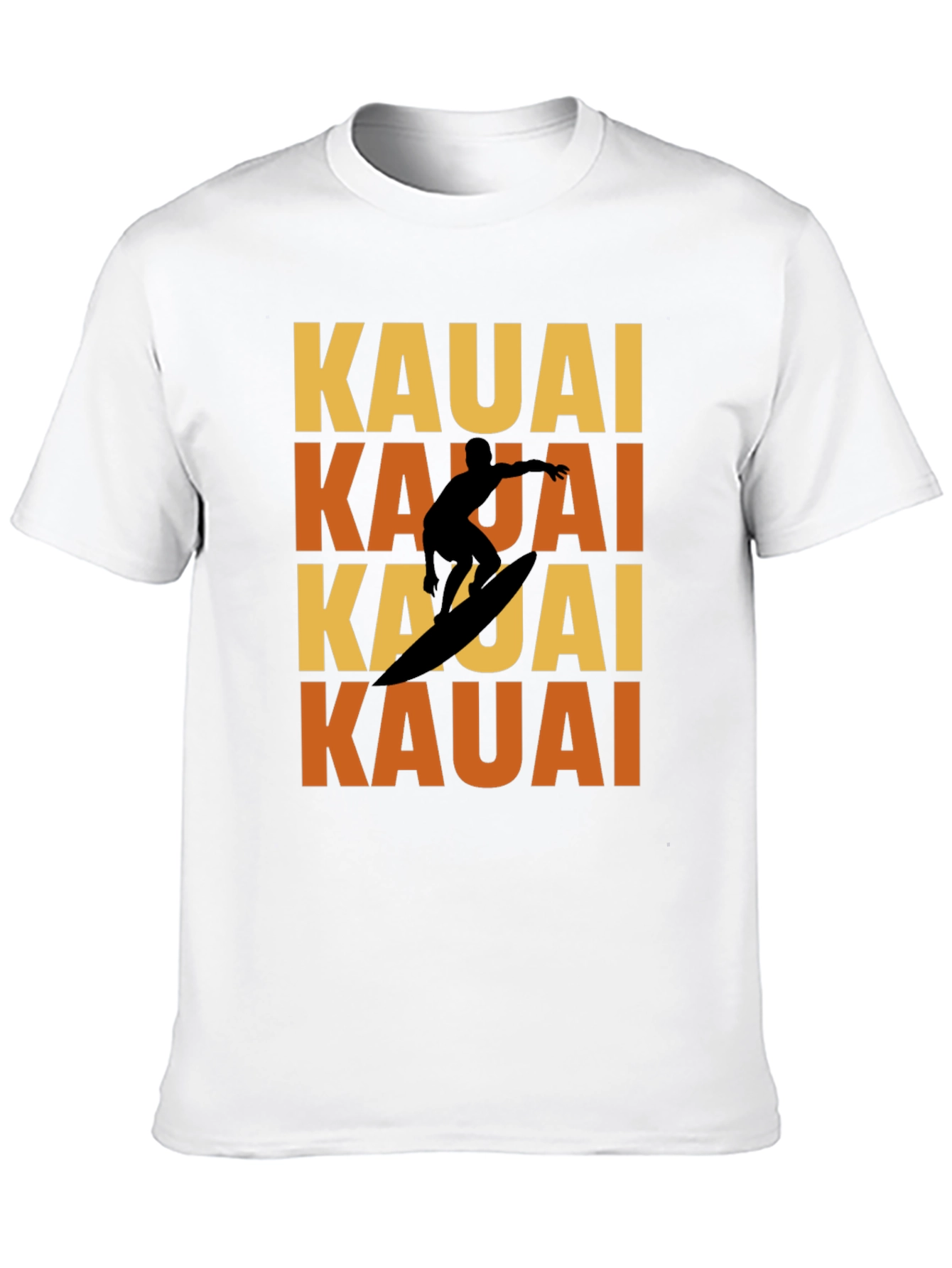 Kauai Surfer T-Shirt - Island Vibes