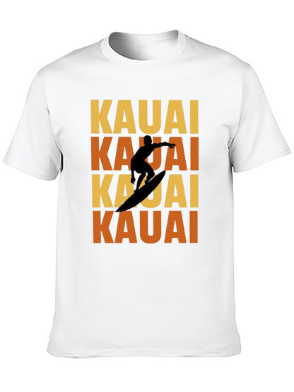 Kauai Surfer T-Shirt - Island Vibes