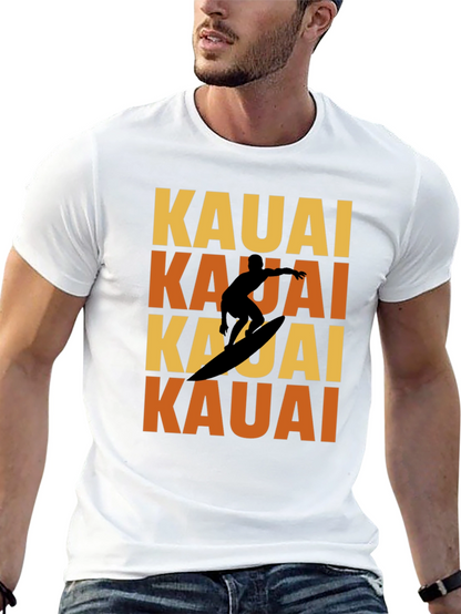 Kauai Surfer T-Shirt - Island Vibes
