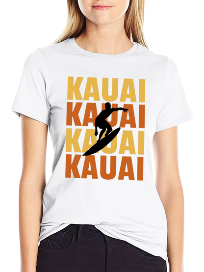 Kauai Surfer T-Shirt - Island Vibes