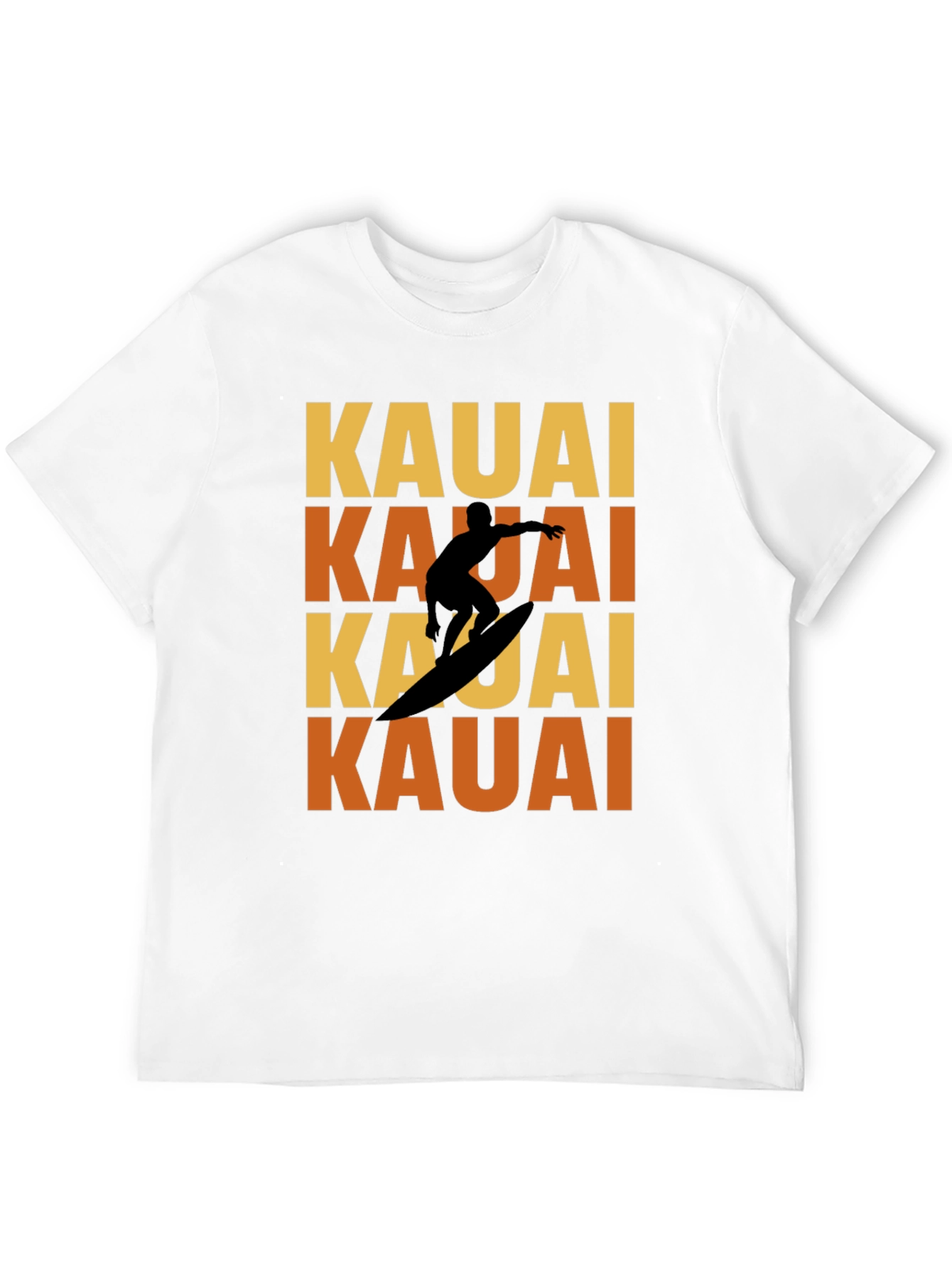 Kauai Surfer T-Shirt - Island Vibes