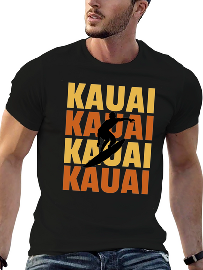 Kauai Surfer T-Shirt - Island Vibes