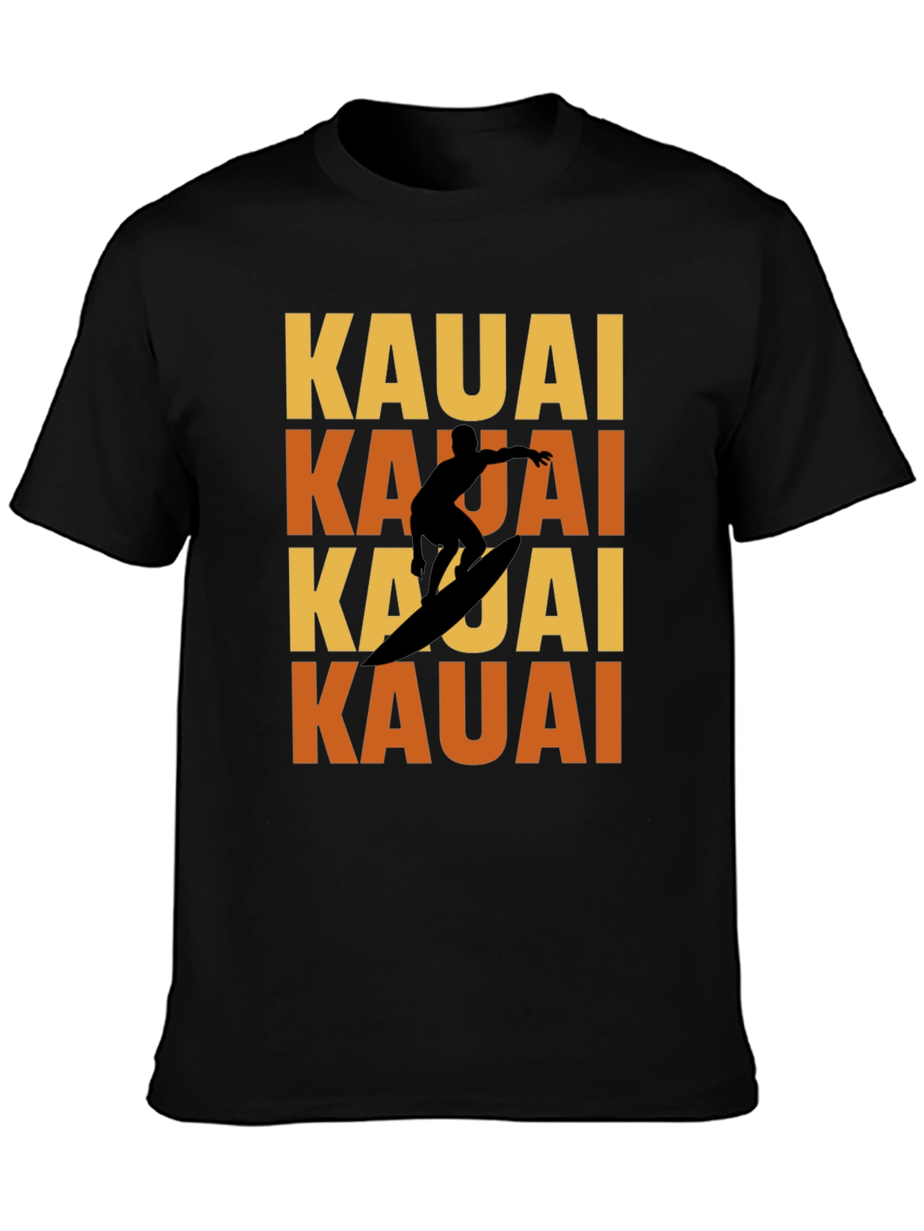 Kauai Surfer T-Shirt - Island Vibes