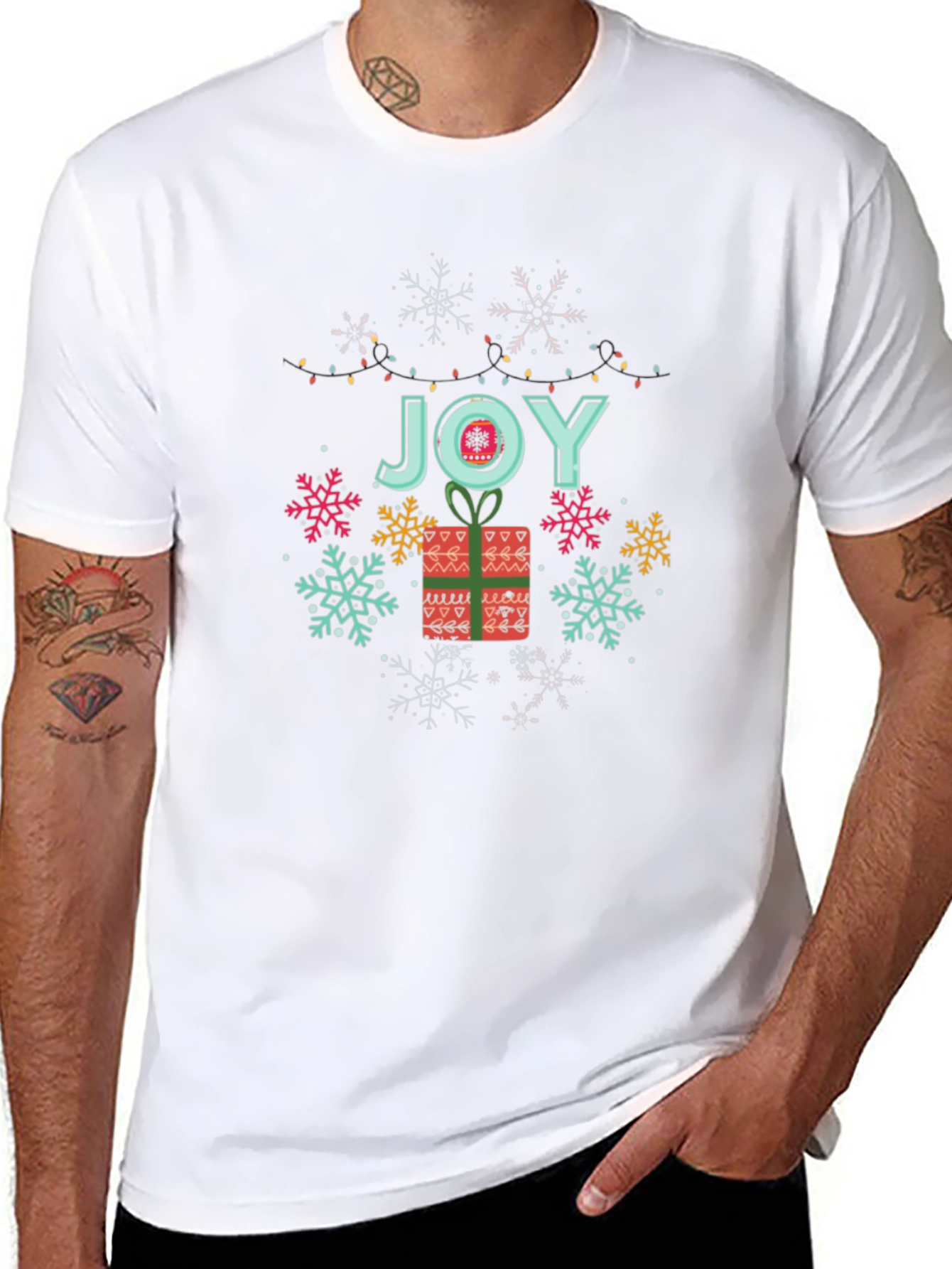 Joy Holiday Graphic T-Shirt
