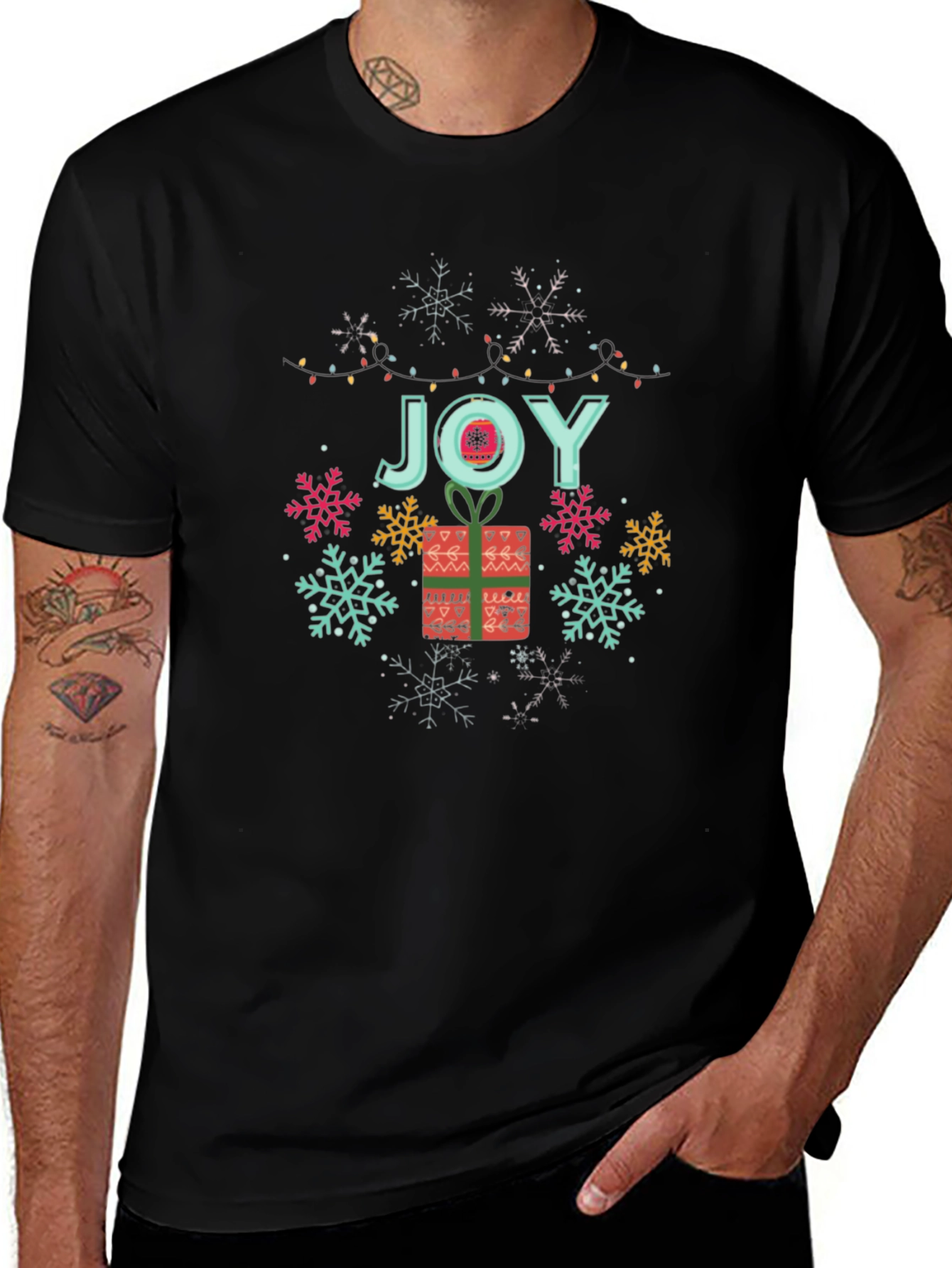 Joy Holiday Graphic T-Shirt