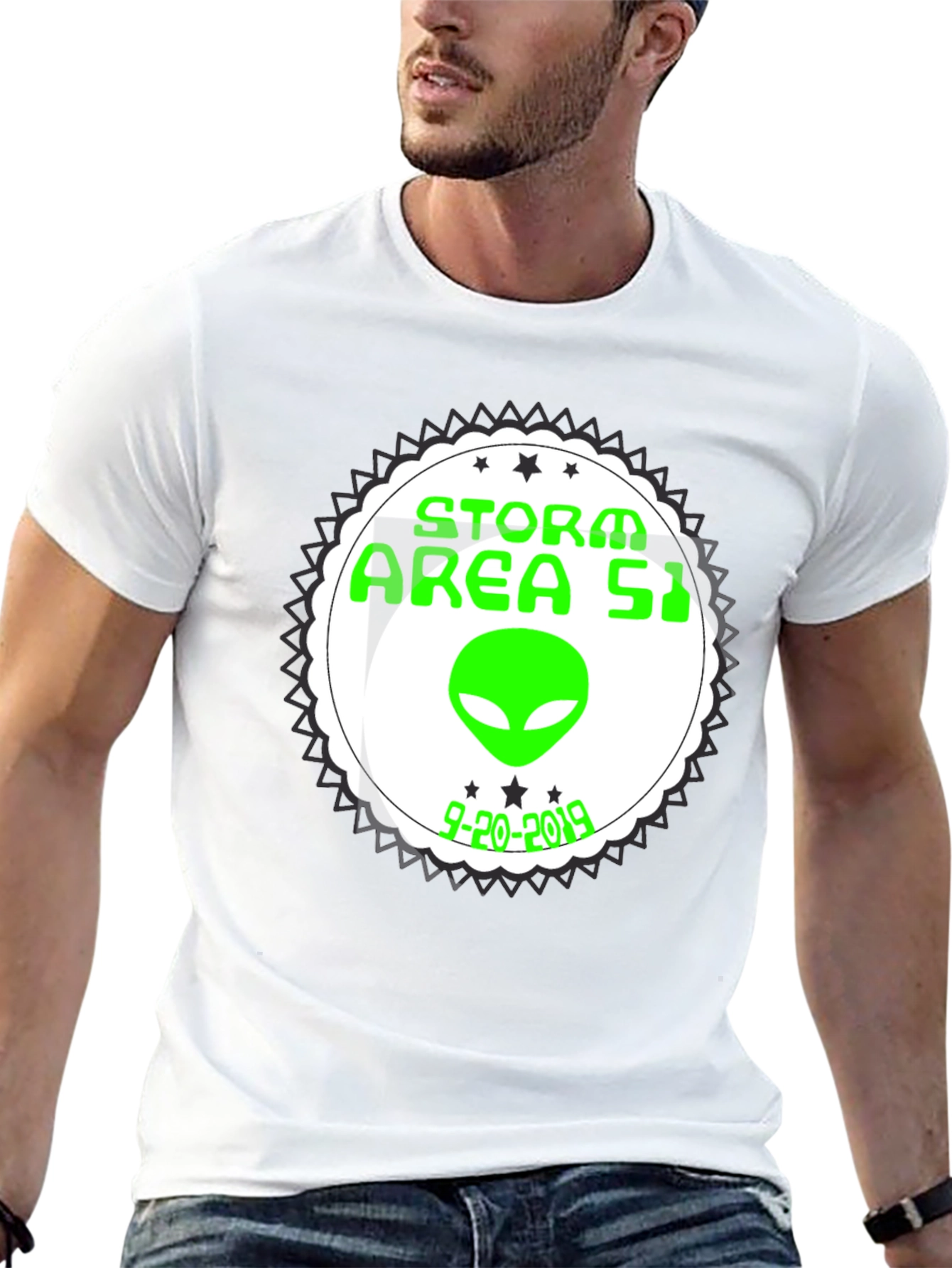 Storm Area 51 Alien Graphic T-Shirt