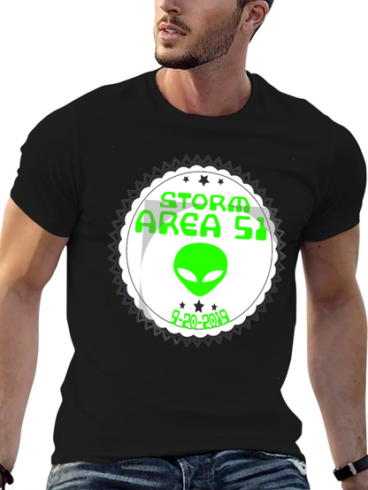 Storm Area 51 Alien Graphic T-Shirt