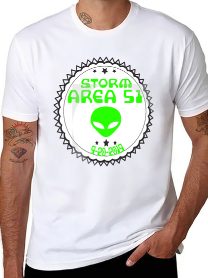 Storm Area 51 Alien Graphic T-Shirt