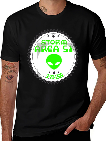 Storm Area 51 Alien Graphic T-Shirt