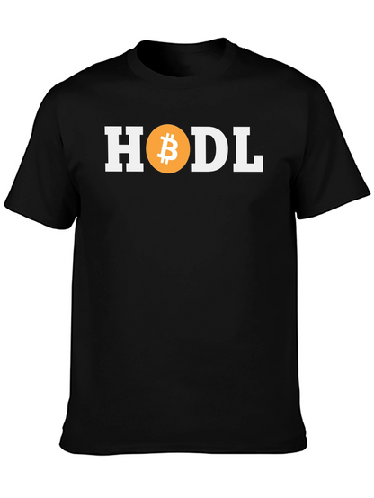 HODL Bitcoin Crypto T-Shirt - Stay the Course!
