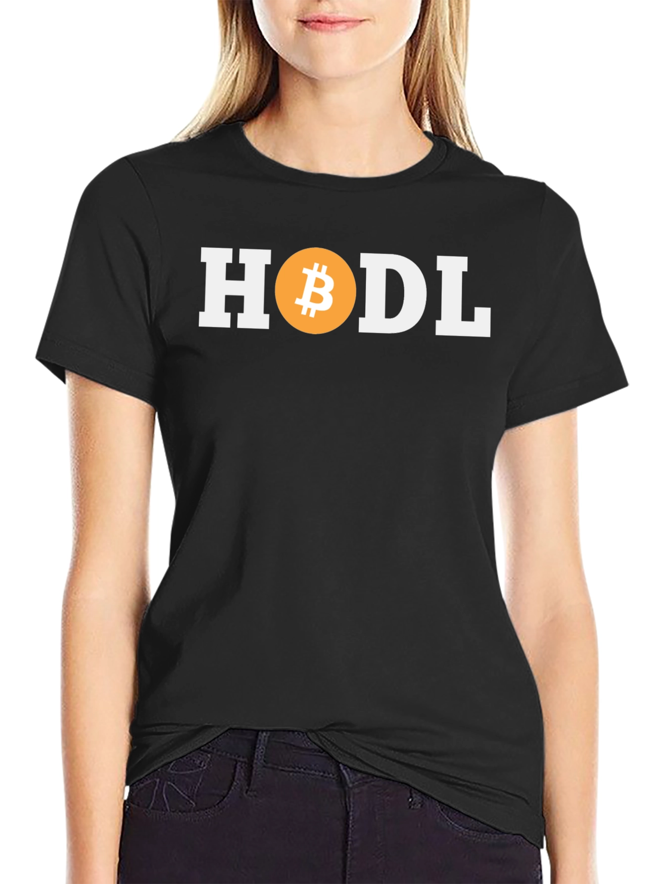 HODL Bitcoin Crypto T-Shirt - Stay the Course!