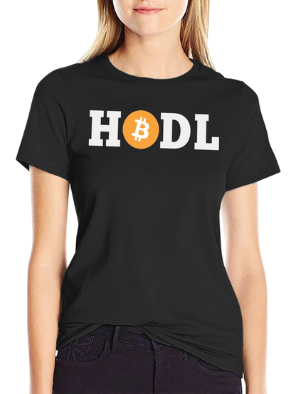 HODL Bitcoin Crypto T-Shirt - Stay the Course!