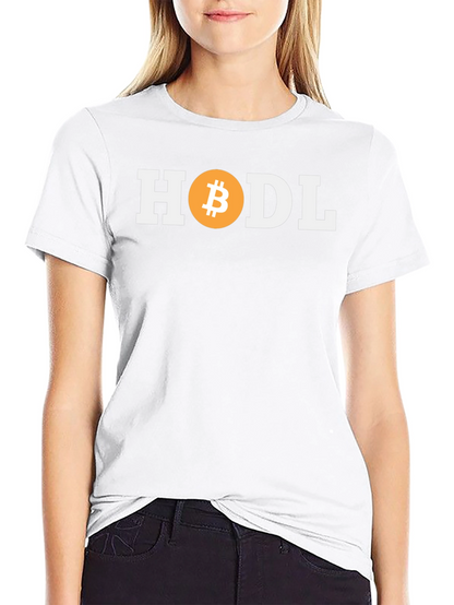 HODL Bitcoin Crypto T-Shirt - Stay the Course!
