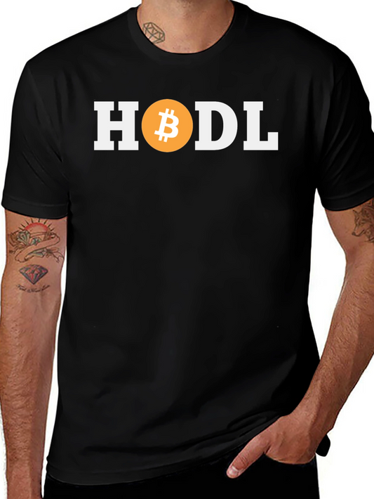 HODL Bitcoin Crypto T-Shirt - Stay the Course!