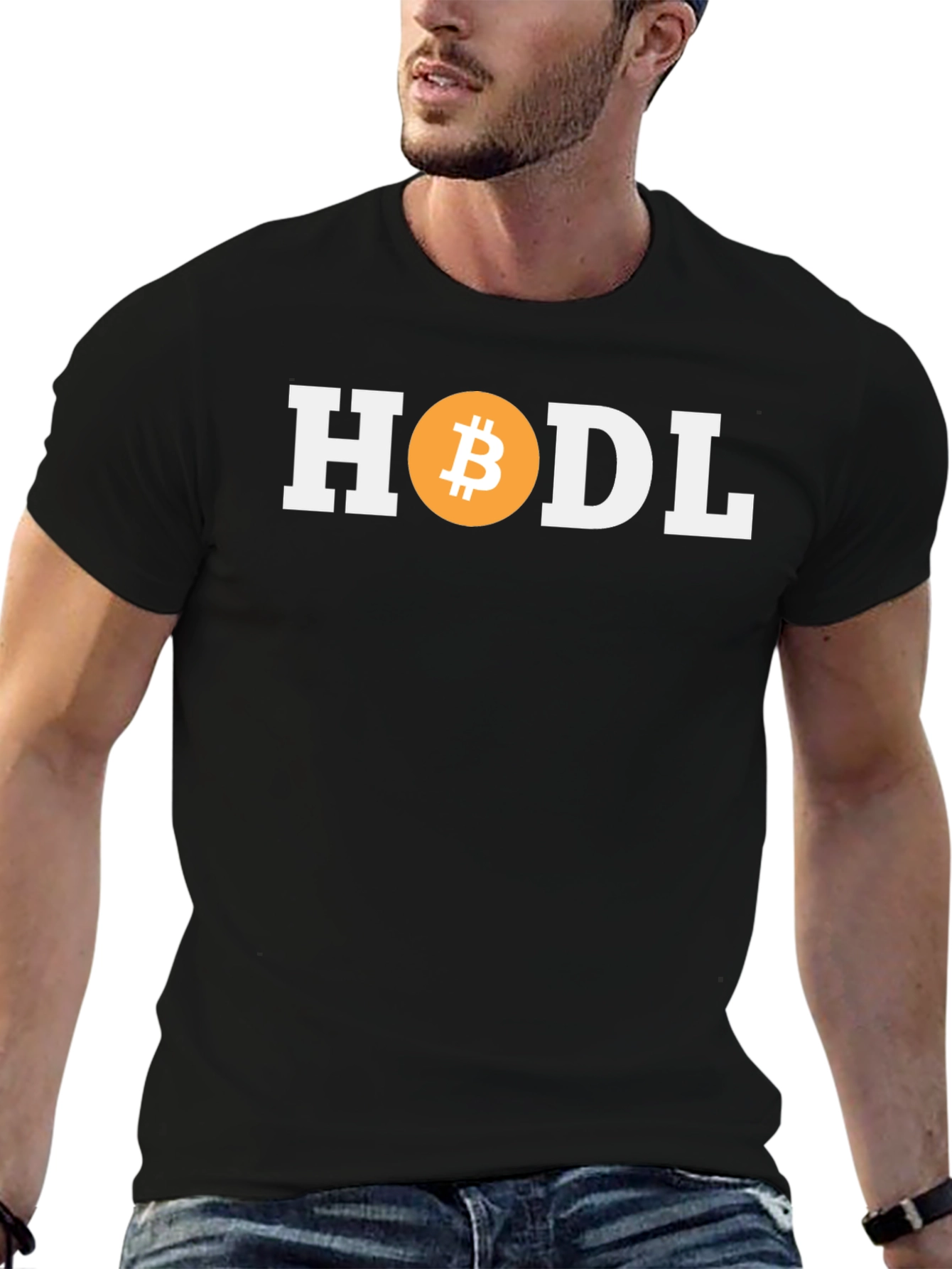 HODL Bitcoin Crypto T-Shirt - Stay the Course!
