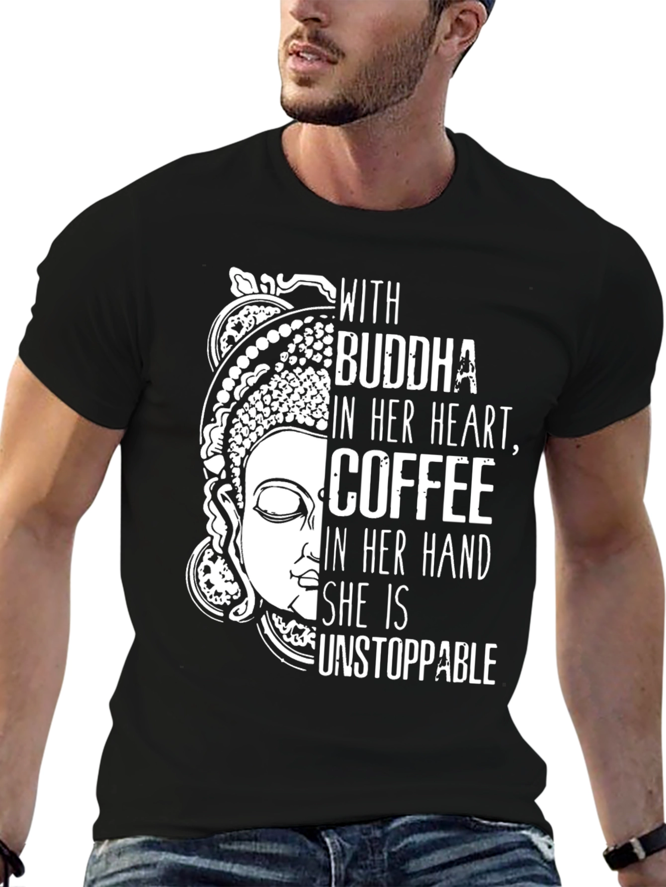 Buddha Coffee Unstoppable Graphic Tee