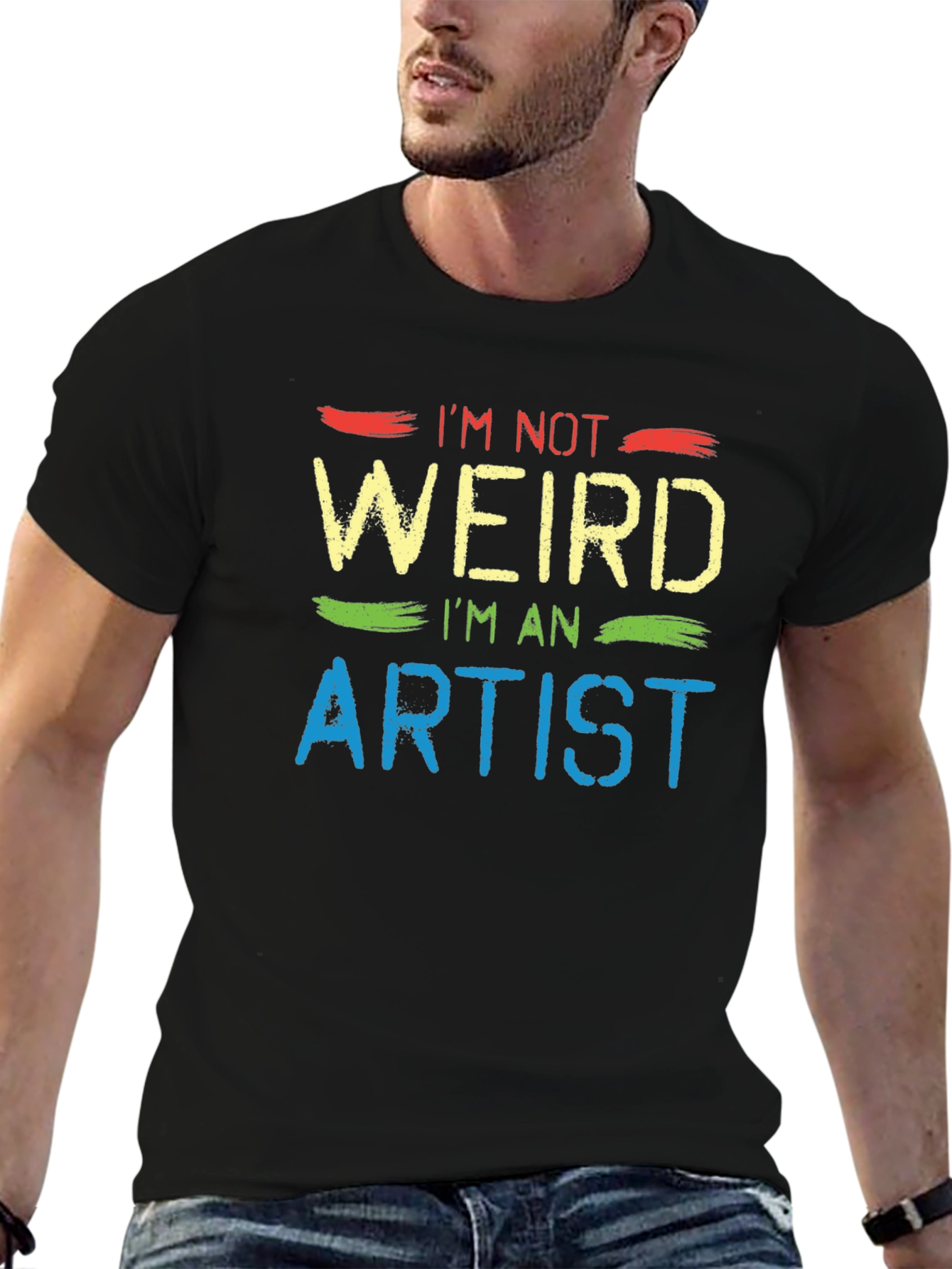 Im Not Weird Im An Artist Graphic T-Shirt