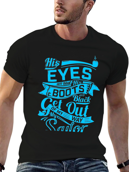 His Eyes T-Shirt - Sailor Graphic Tee