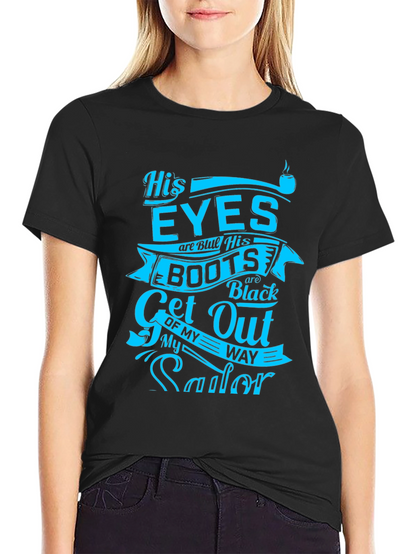 His Eyes T-Shirt - Sailor Graphic Tee