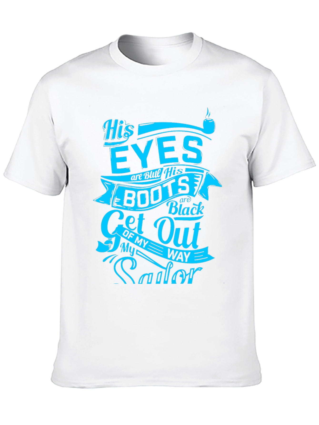 His Eyes T-Shirt - Sailor Graphic Tee