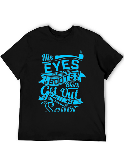 His Eyes T-Shirt - Sailor Graphic Tee