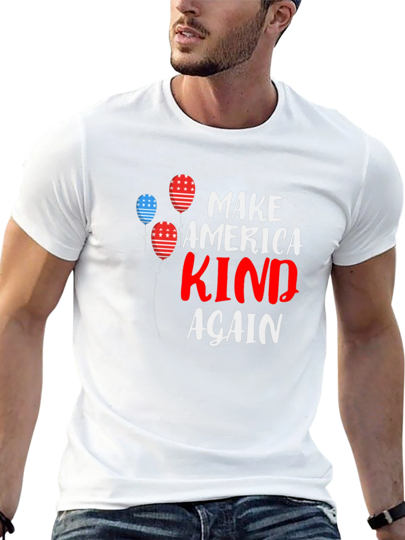 Make America Kind Again Graphic T-Shirt