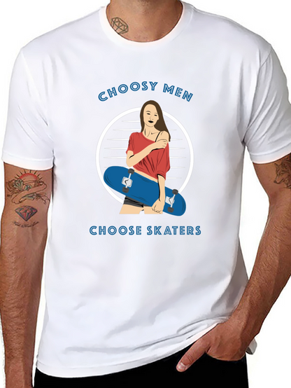 Choosey Men Choose Skaters Graphic Tee
