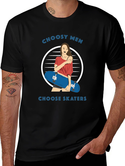 Choosey Men Choose Skaters Graphic Tee