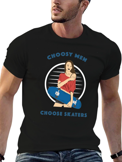 Choosey Men Choose Skaters Graphic Tee