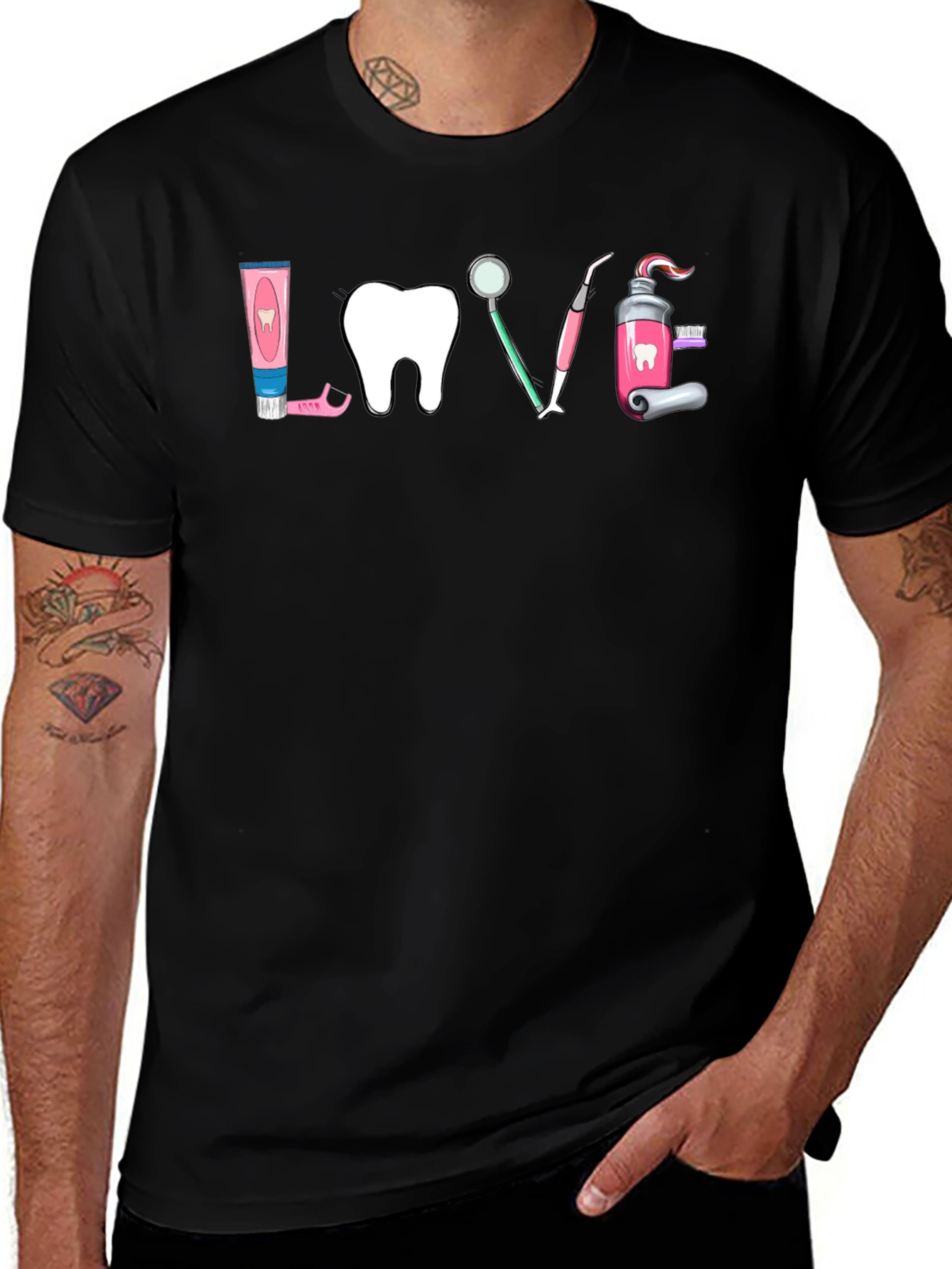 Dentist Love T-Shirt - Dental Hygiene Tee