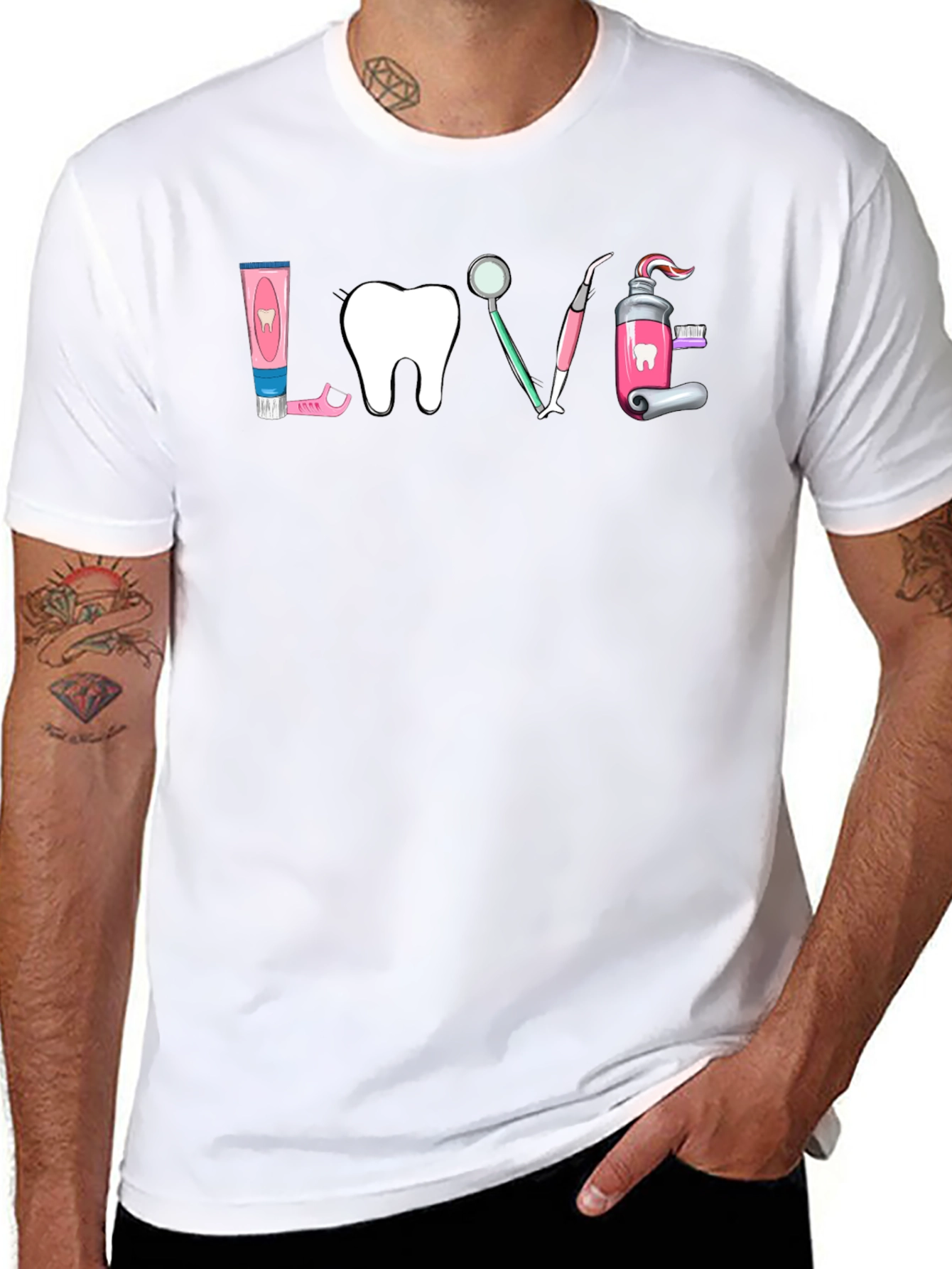 Dentist Love T-Shirt - Dental Hygiene Tee