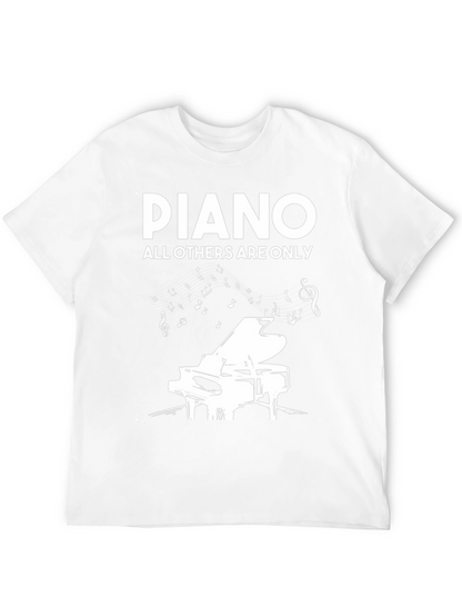 Piano Lovers T-Shirt - Music is My Life!