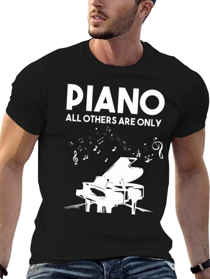Piano Lovers T-Shirt - Music is My Life!