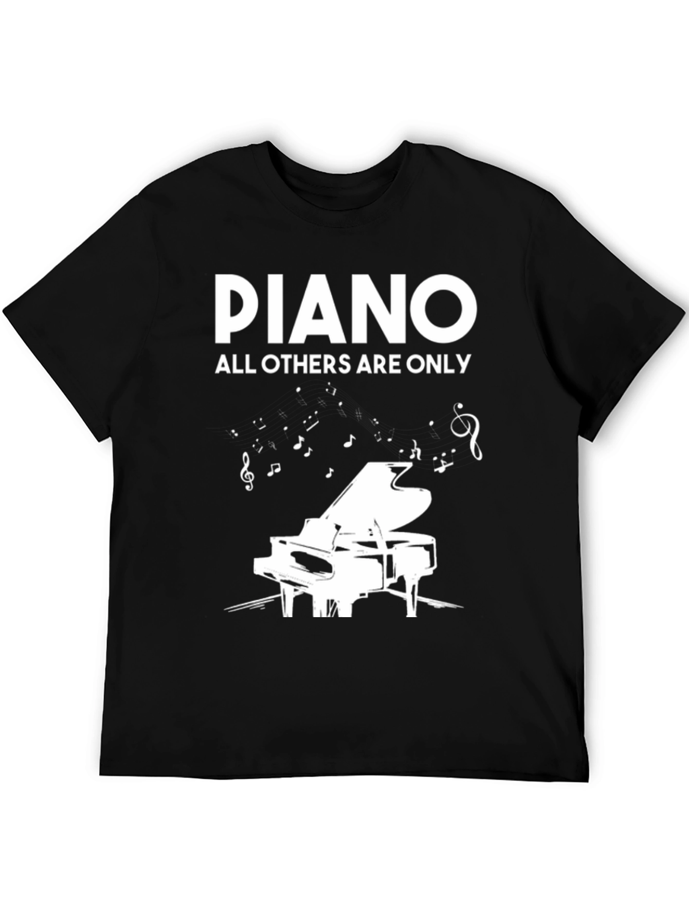 Piano Lovers T-Shirt - Music is My Life!