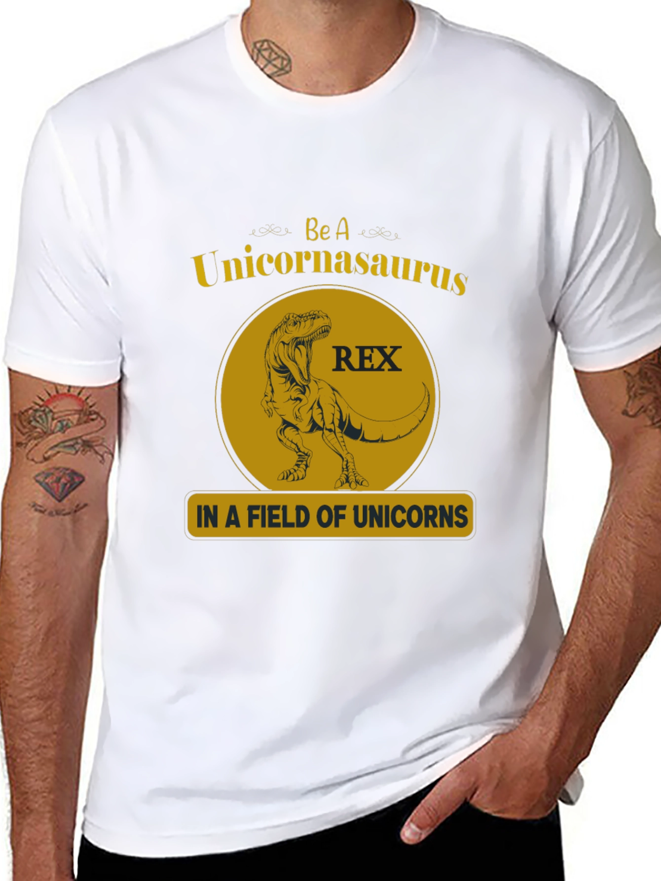 Unicornasaurus Rex Graphic T-Shirt