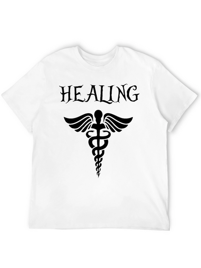 Healing Caduceus T-Shirt - Black