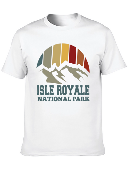 Isle Royale National Park T-Shirt Retro Style