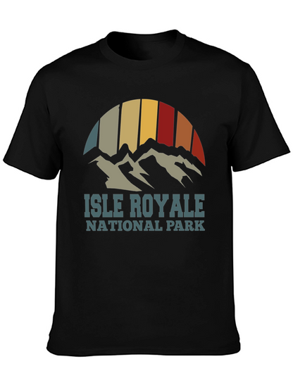 Isle Royale National Park T-Shirt Retro Style