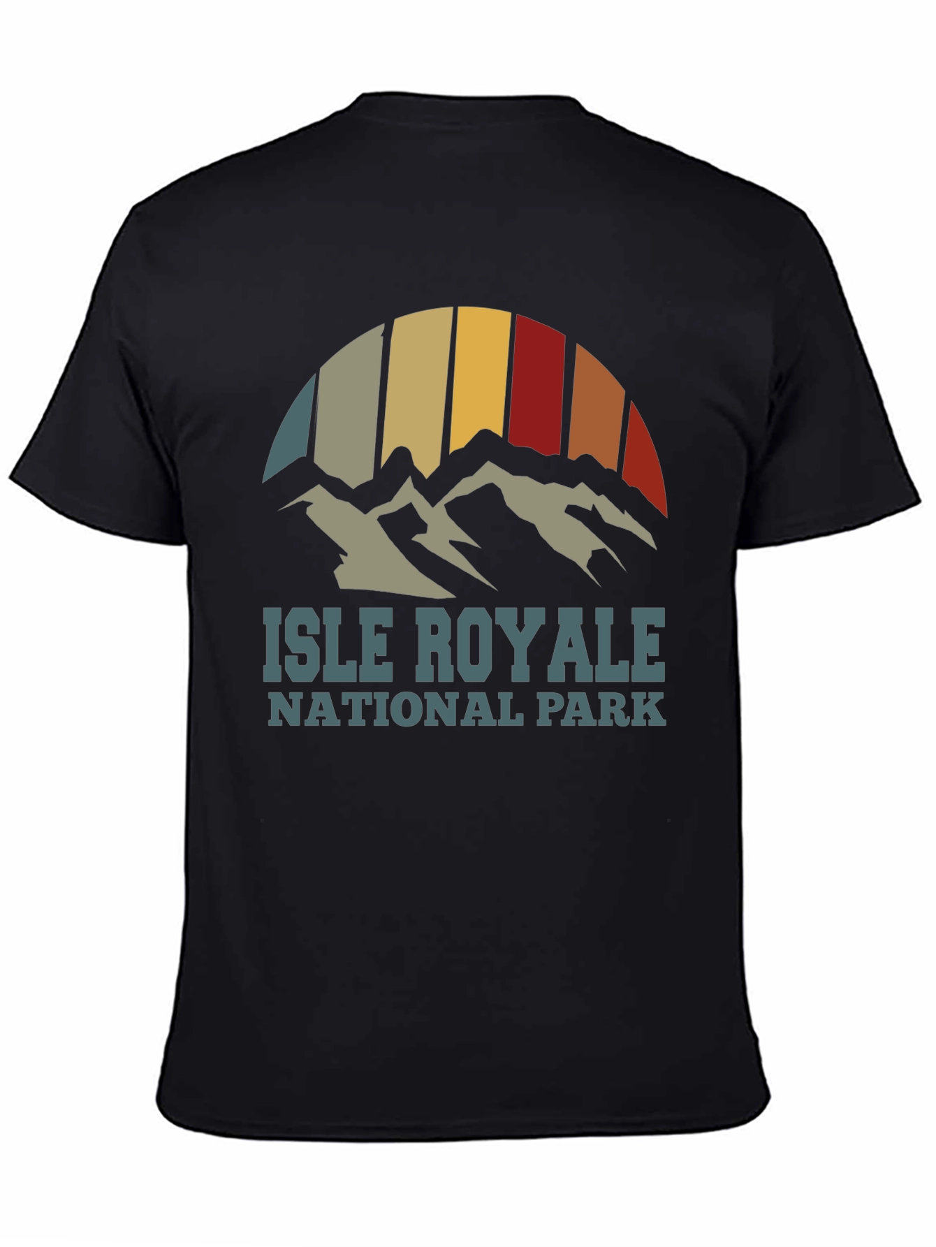 Isle Royale National Park T-Shirt Retro Style