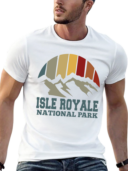 Isle Royale National Park T-Shirt Retro Style