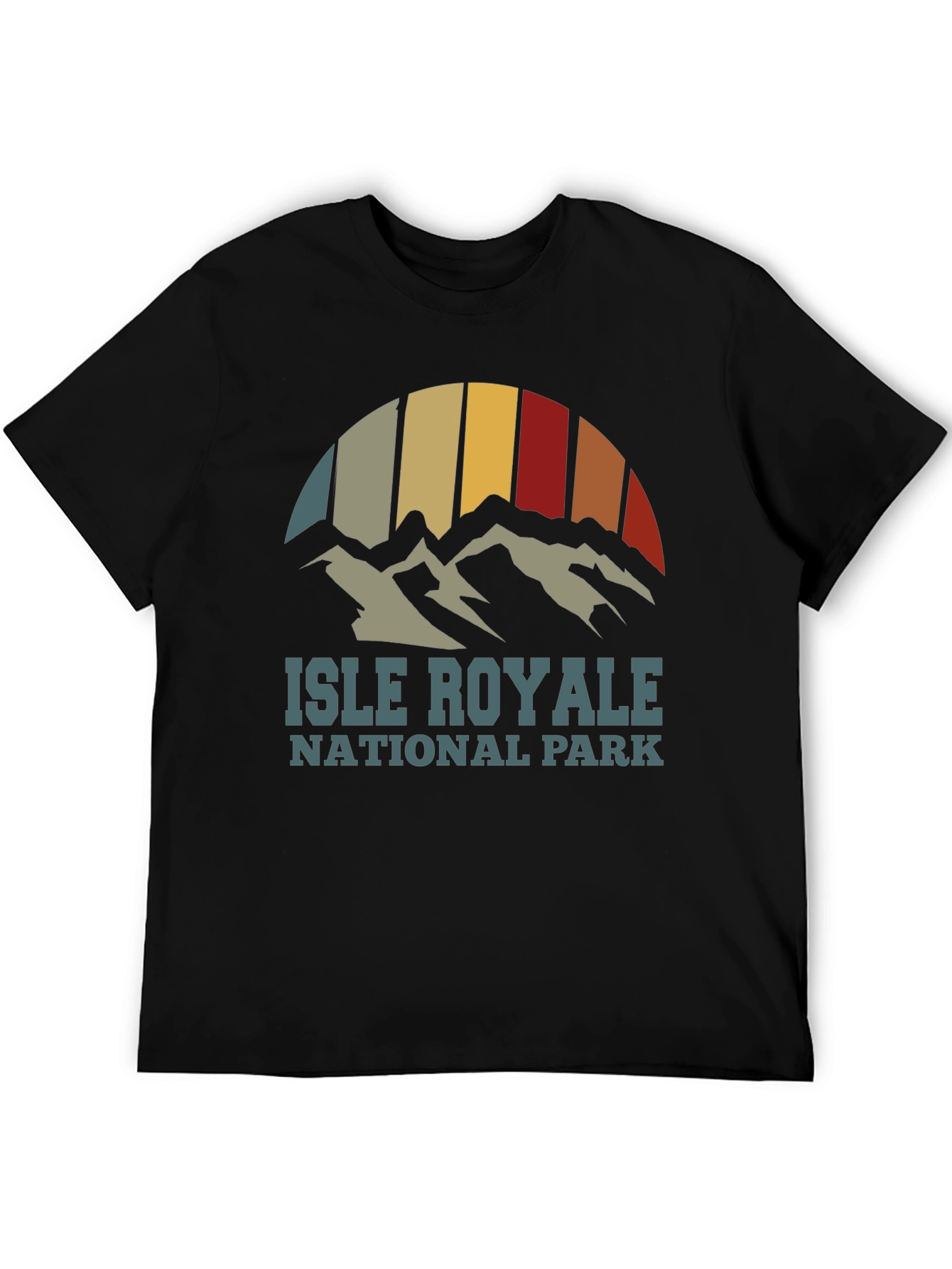 Isle Royale National Park T-Shirt Retro Style