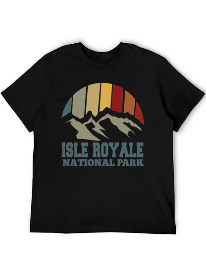 Isle Royale National Park T-Shirt Retro Style