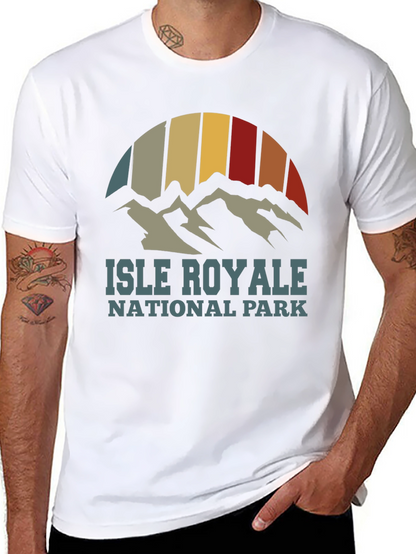 Isle Royale National Park T-Shirt Retro Style