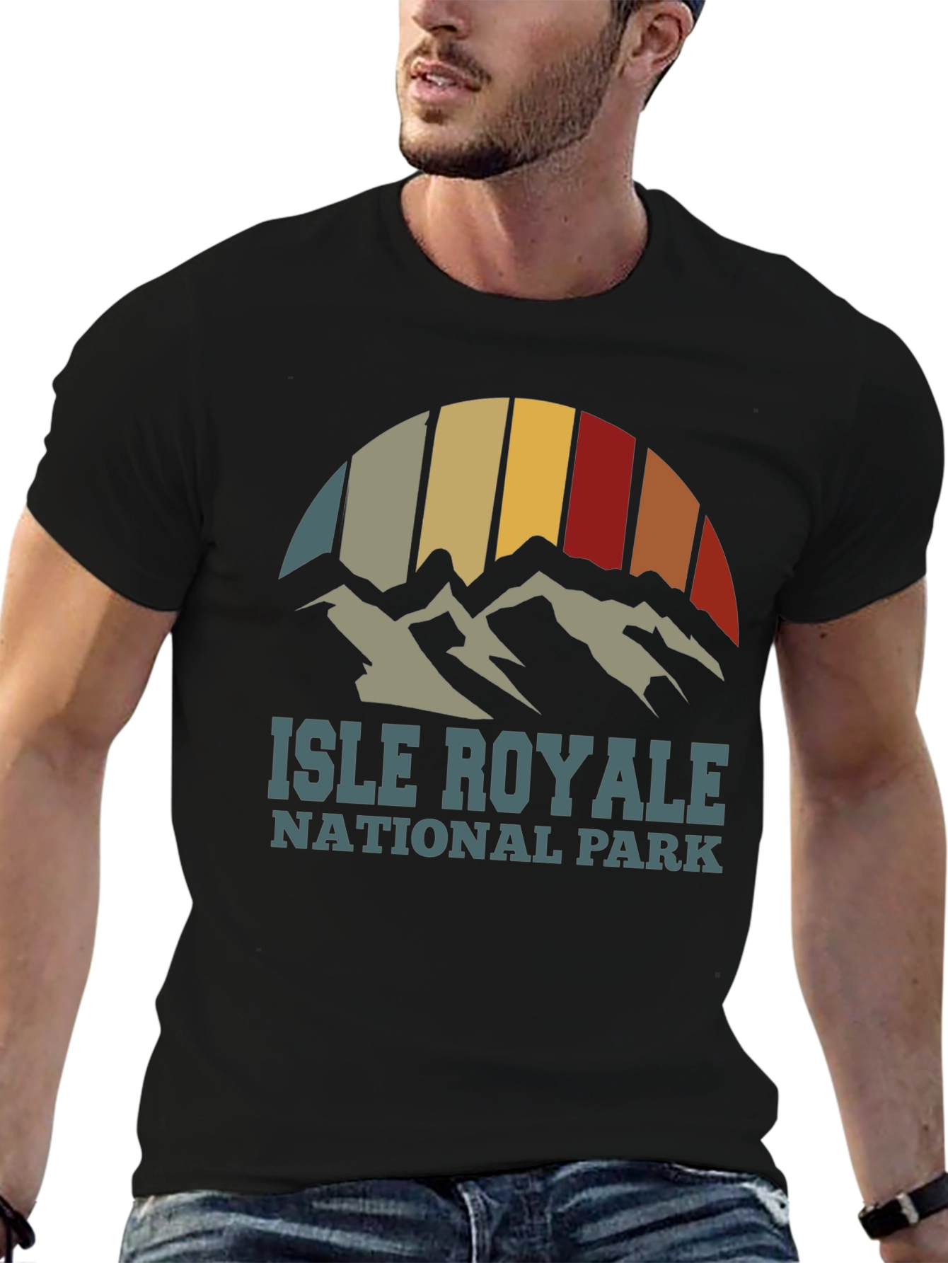 Isle Royale National Park T-Shirt Retro Style