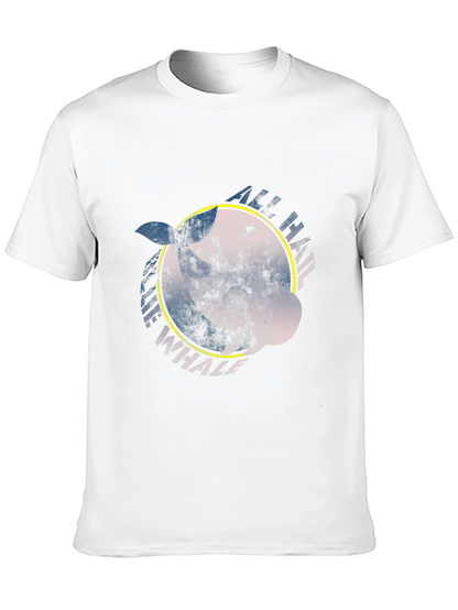 All Hail Whale Graphic Tee - Unique Design